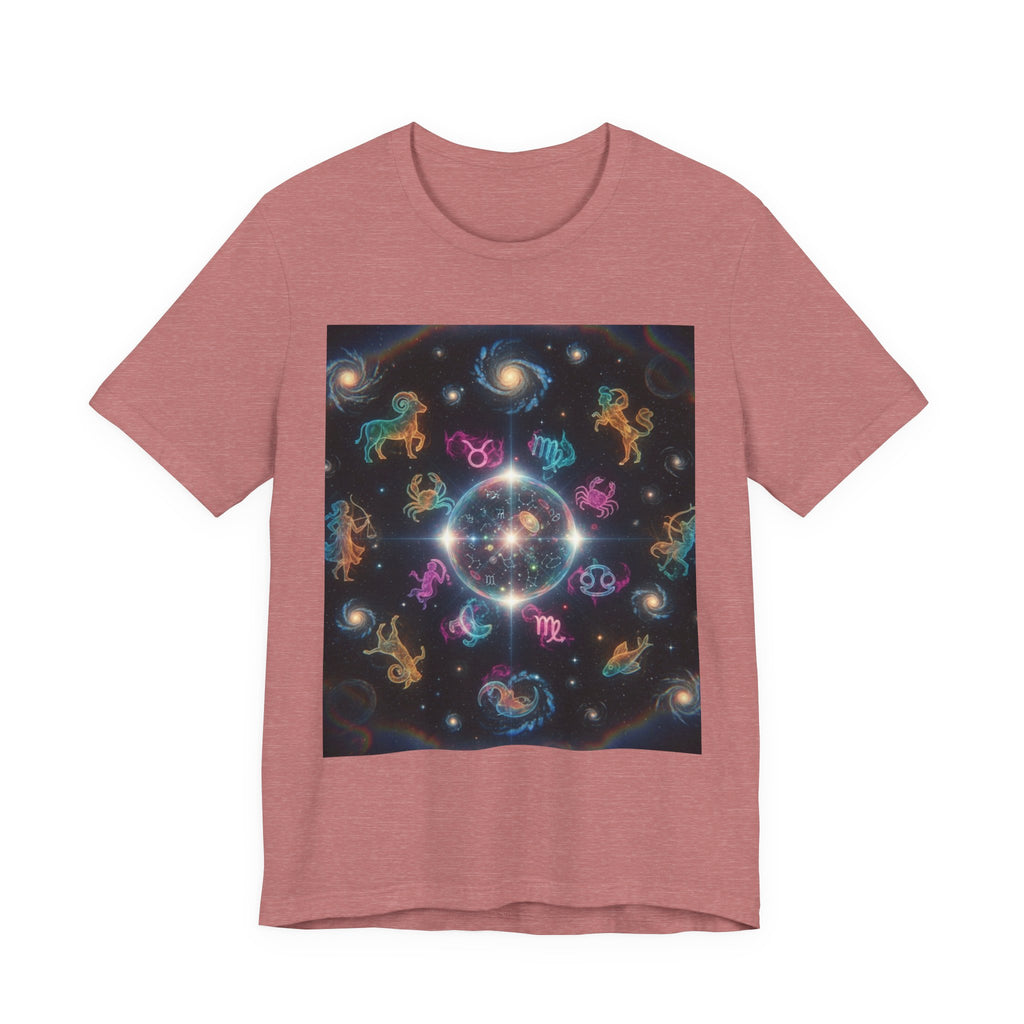 Unisex Zodiac Sign Short Sleeve Tee