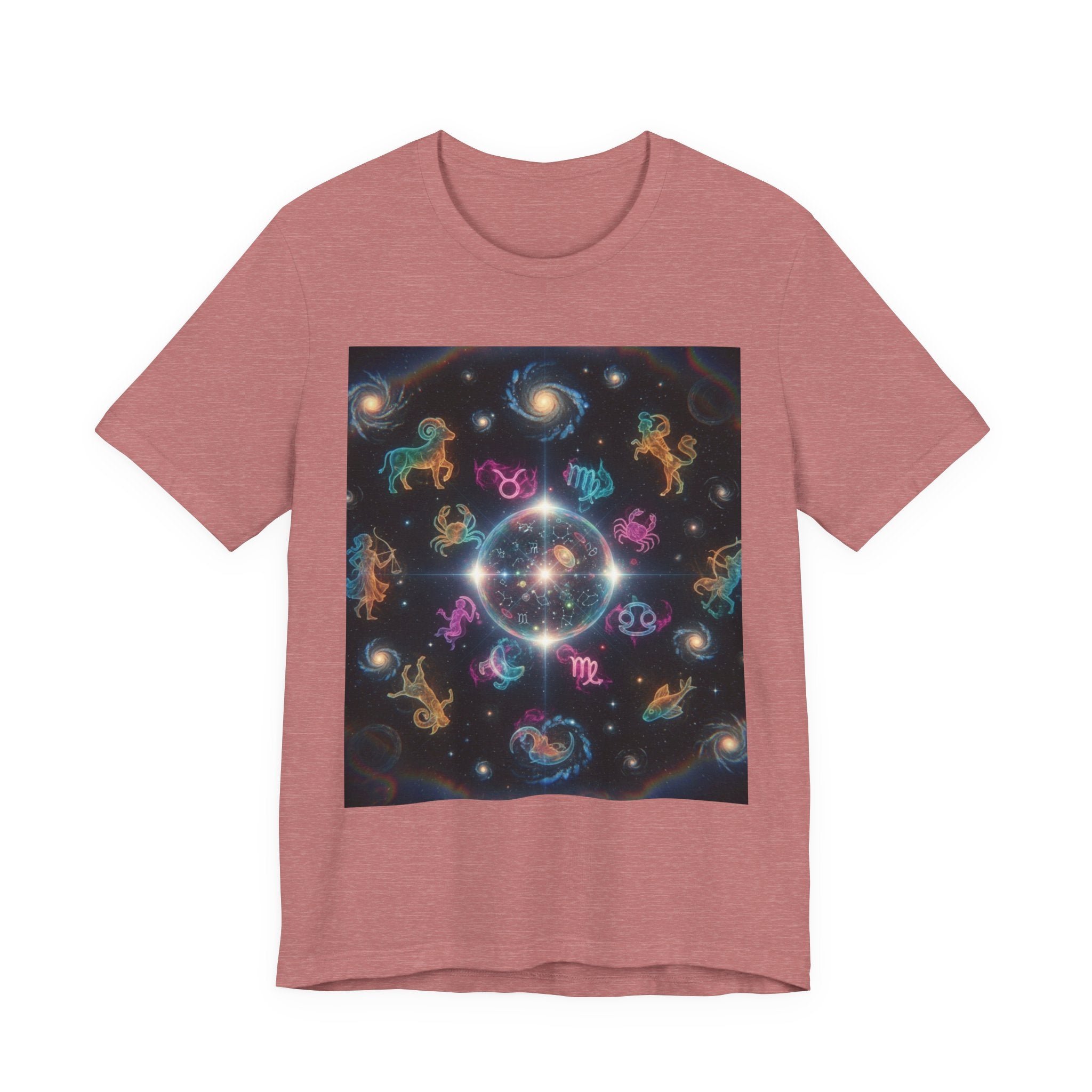 Unisex Zodiac Sign Short Sleeve Tee