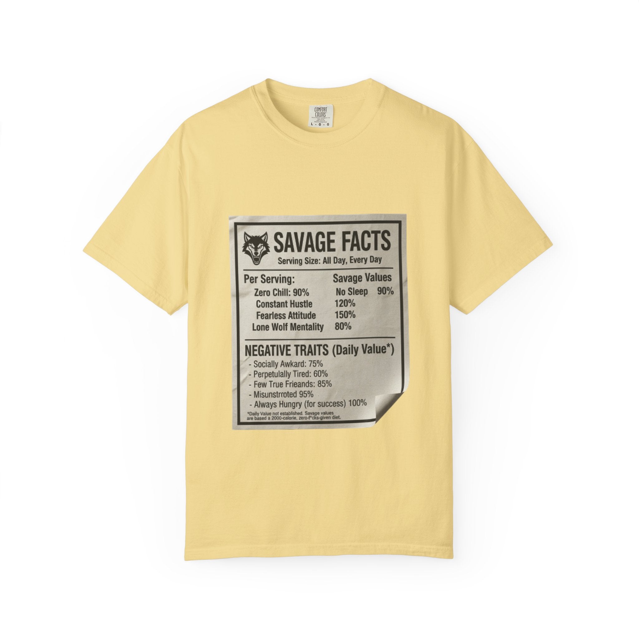 Savage Facts Unisex T-Shirt – Fun Graphic Tee for Casual Wear