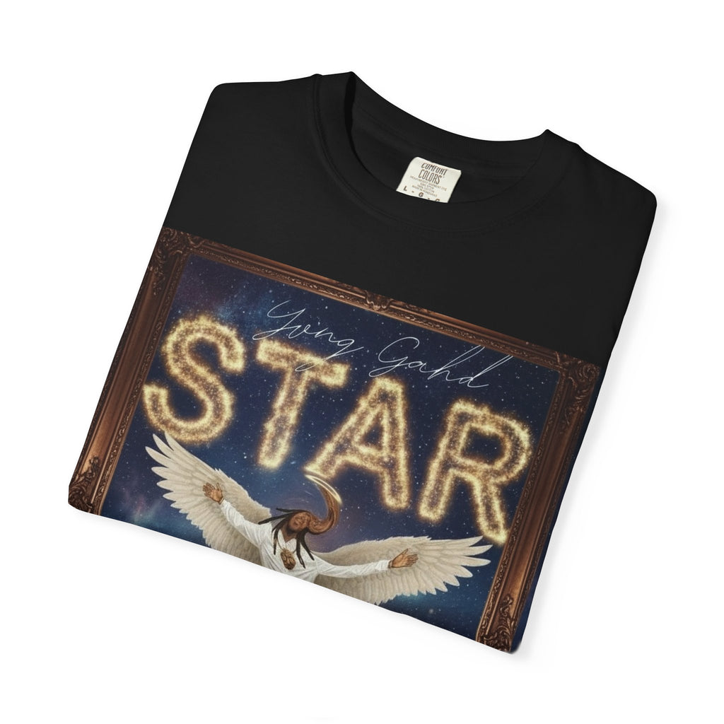 Star Angel Graphic T-Shirt — 'Star' Illustration Tee