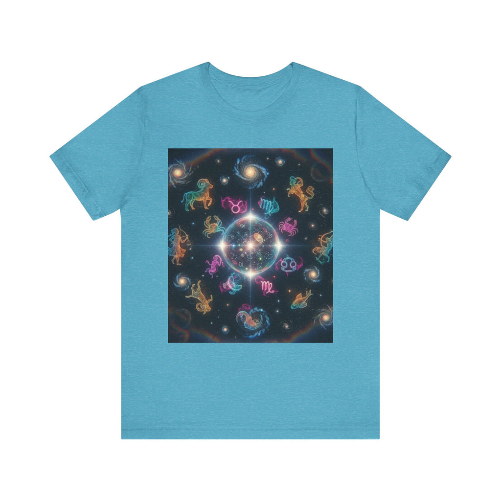 Unisex Zodiac Sign Short Sleeve Tee