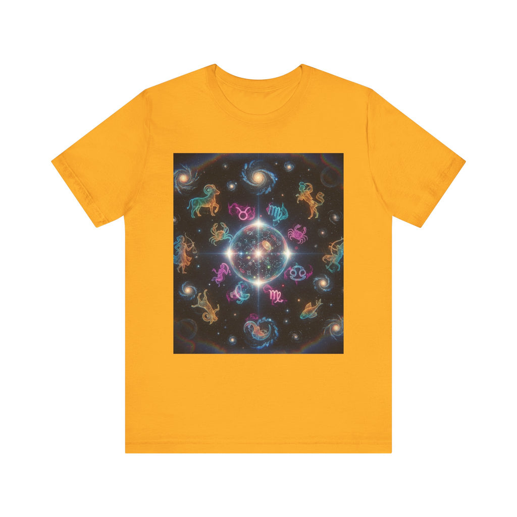 Unisex Zodiac Sign Short Sleeve Tee