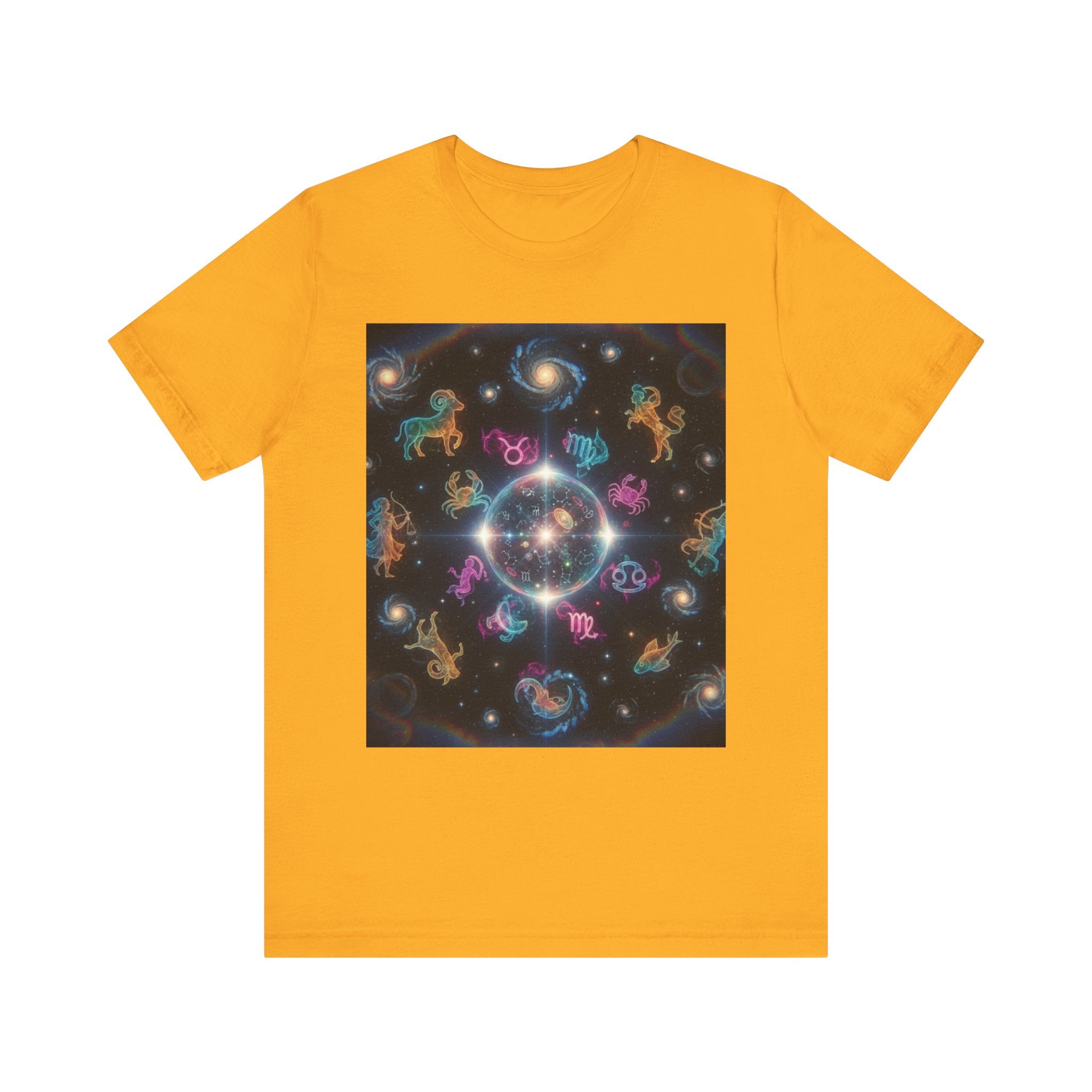 Unisex Zodiac Sign Short Sleeve Tee