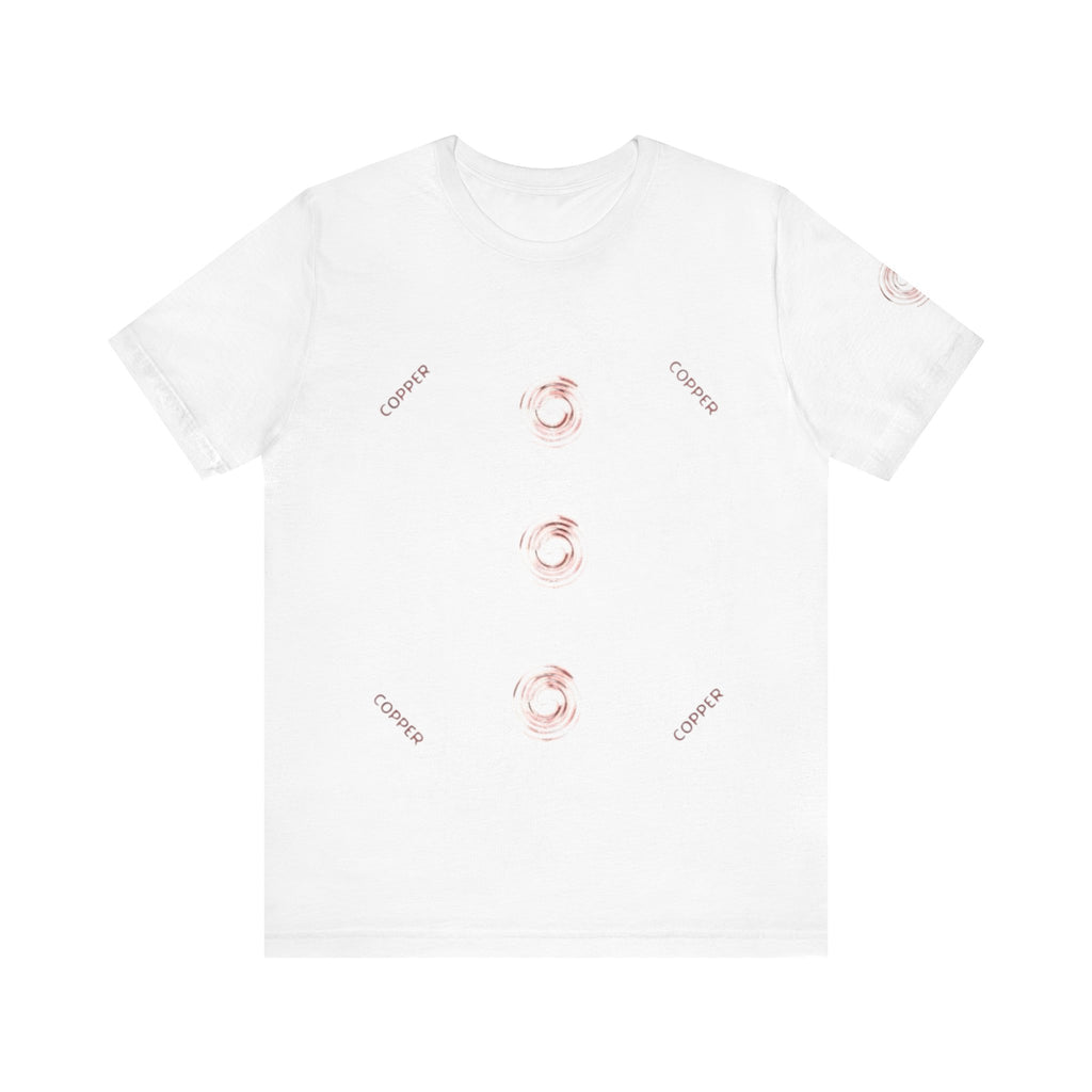 Unisex Casual Copper Tee