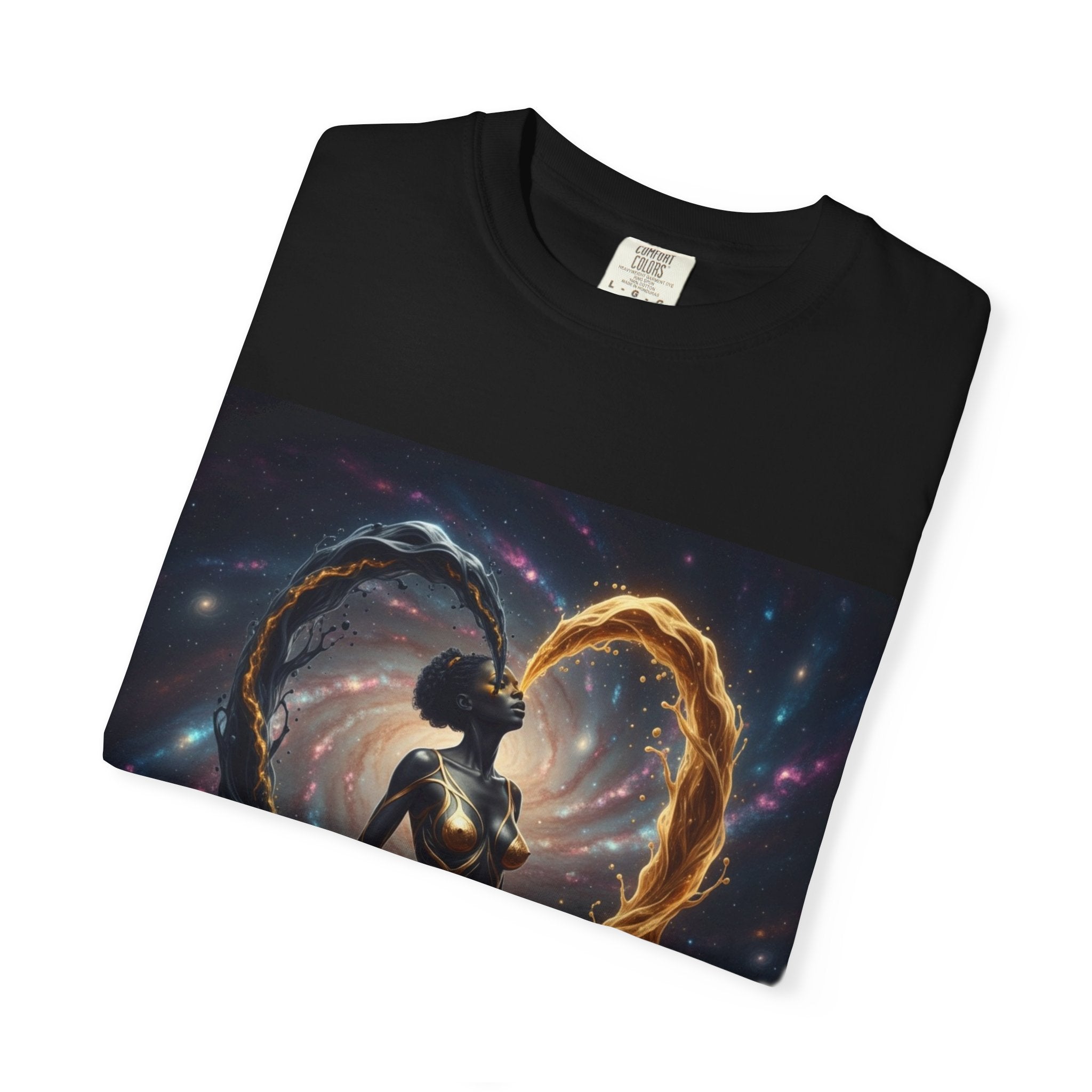 Heartbeat T-Shirt — Astral Couple Silhouette Tee