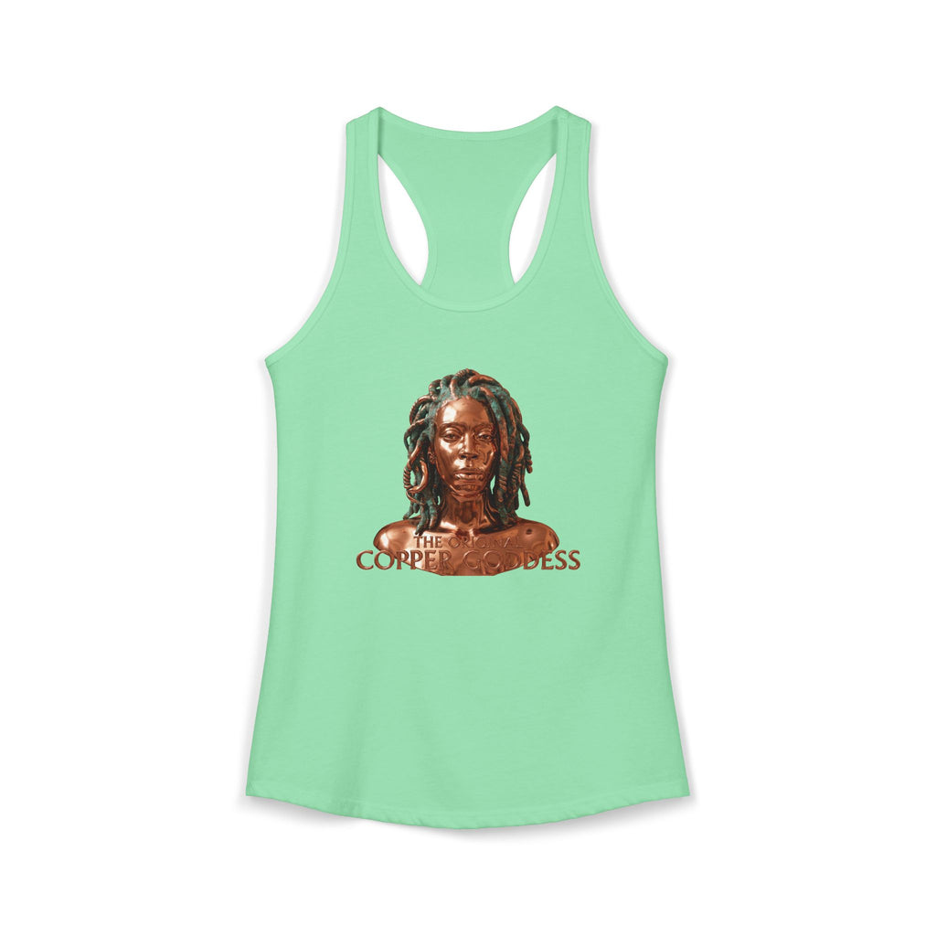Copper Goddess Racerback Tank Top