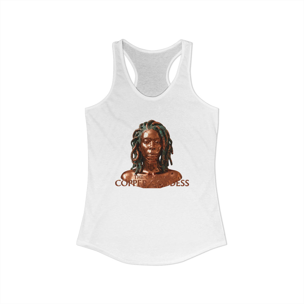 Copper Goddess Racerback Tank Top