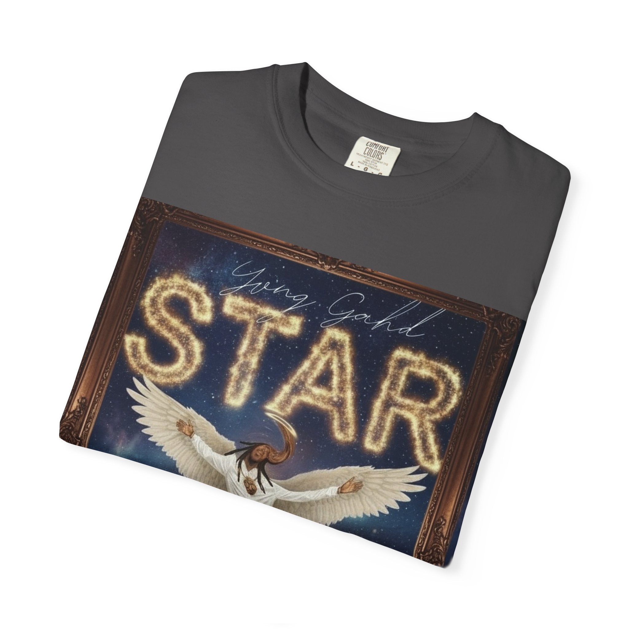Star Angel Graphic T-Shirt — 'Star' Illustration Tee
