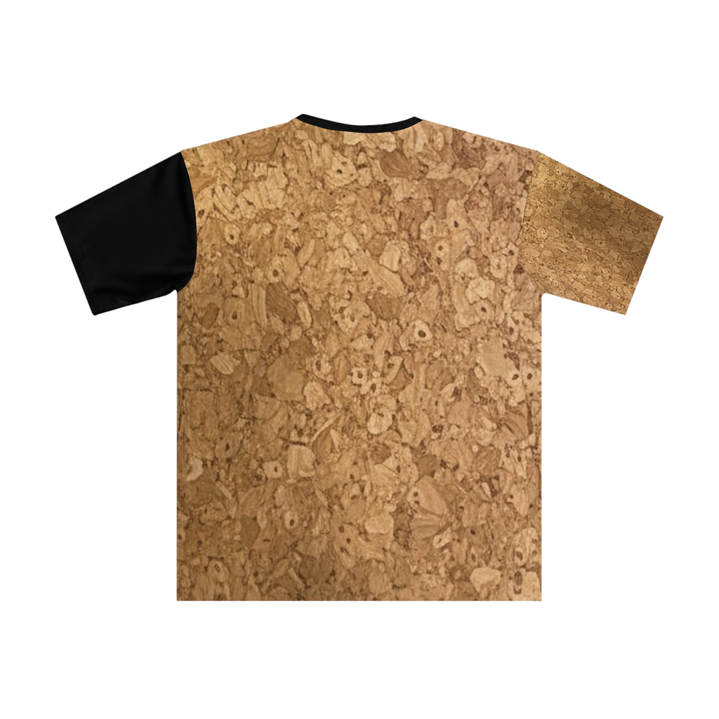 WKE WRLD Melanin Gifted Men's cork style T-Shirt, Affirmation Apparel, Black History Month Gear, Gift for Proud Black Men, Unique Casual Wear