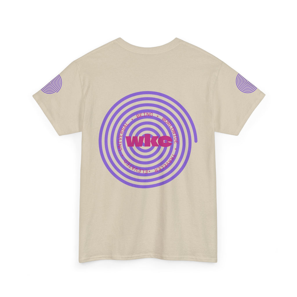 Cosmic Panther Tee — 'WKE WILD EXCLUSIVE' Neon Galaxy Cat Graphic Shirt
