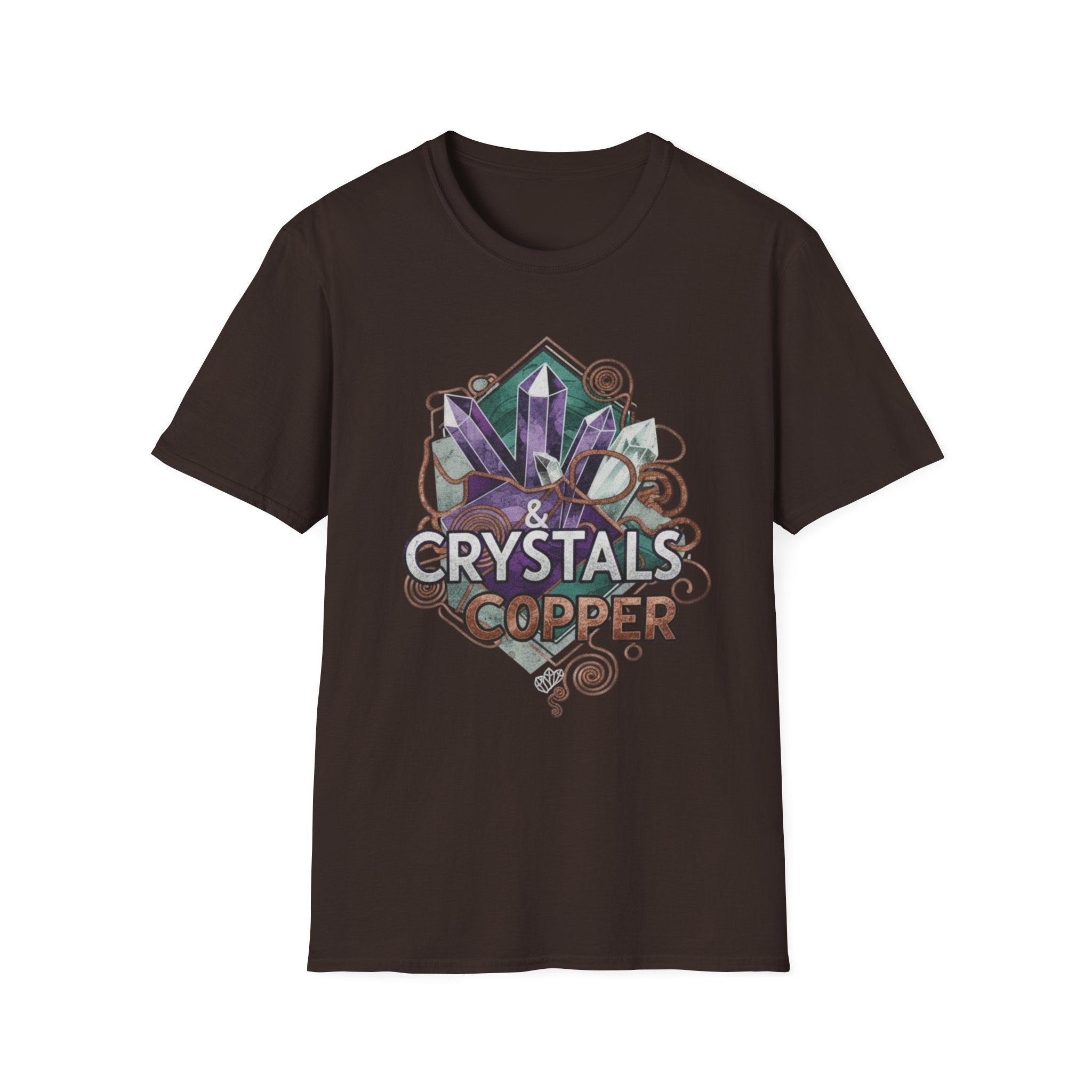 WKE WRLD Crystals And Copper T Shirt