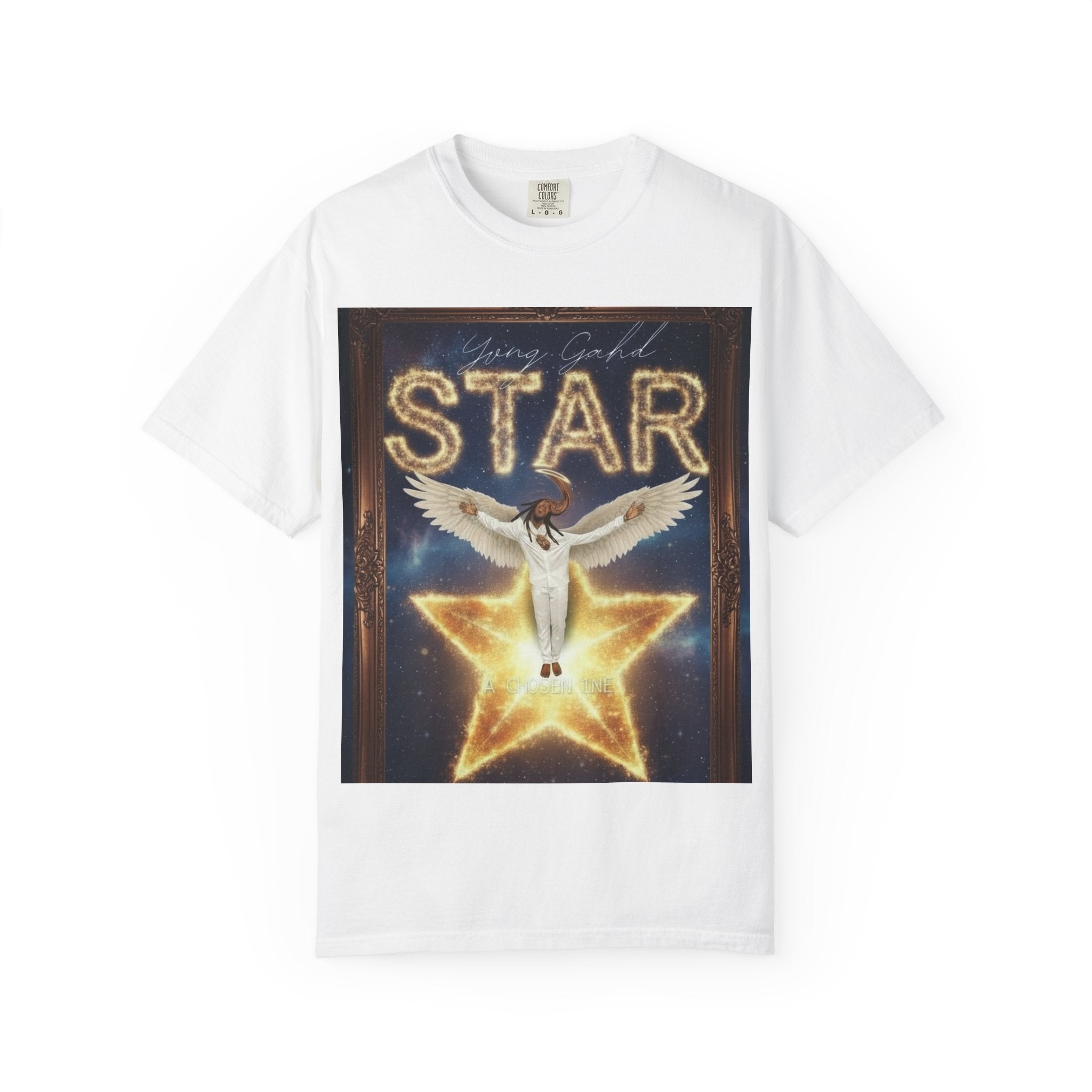Star Angel Graphic T-Shirt — 'Star' Illustration Tee