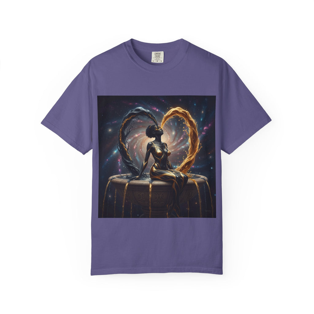 Heartbeat T-Shirt — Astral Couple Silhouette Tee