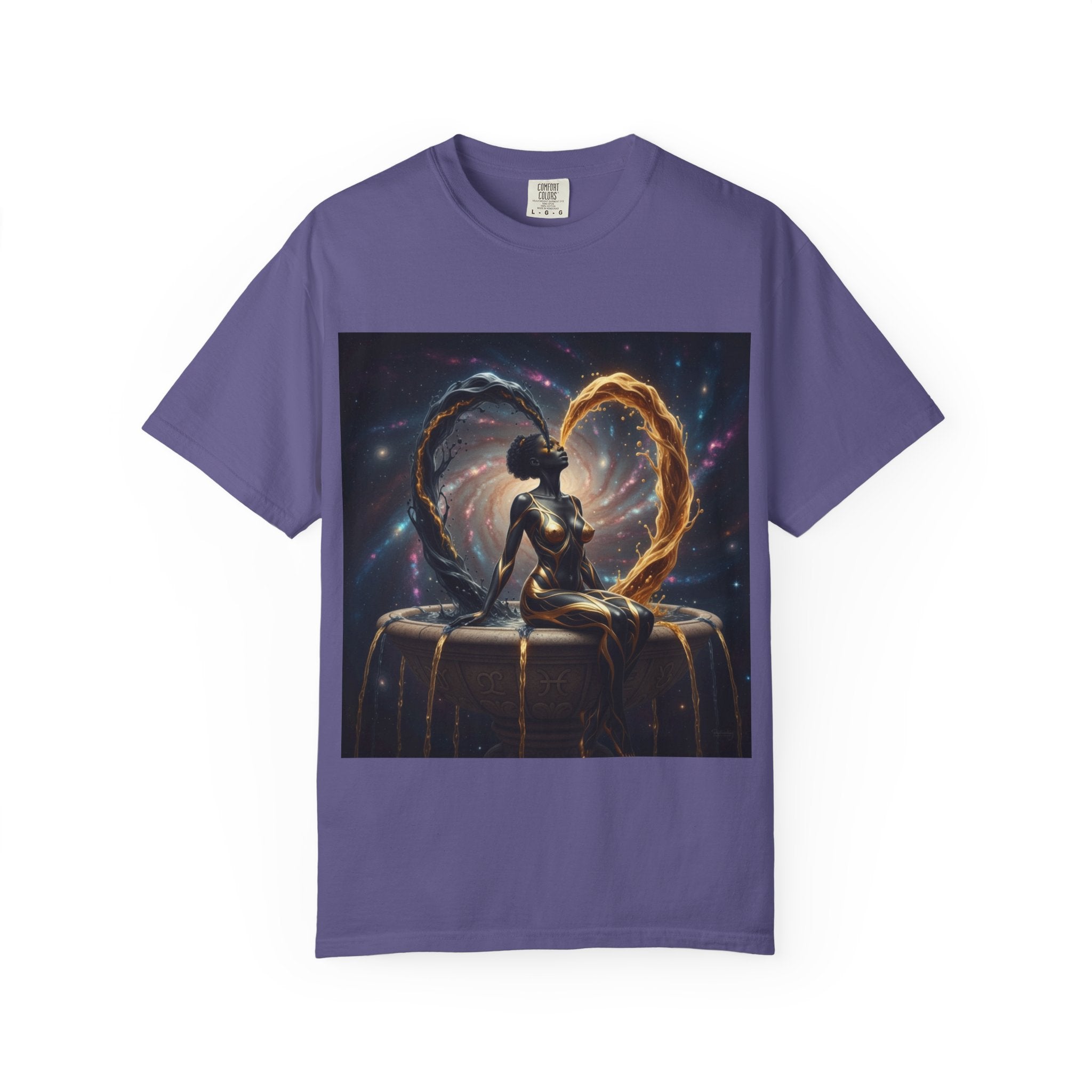 Heartbeat T-Shirt — Astral Couple Silhouette Tee