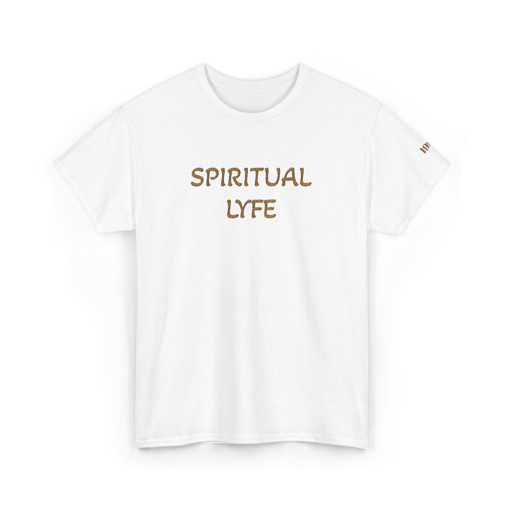 WKE WRLD Spiritual Life Unisex Heavy Cotton Embroidered T Shirt