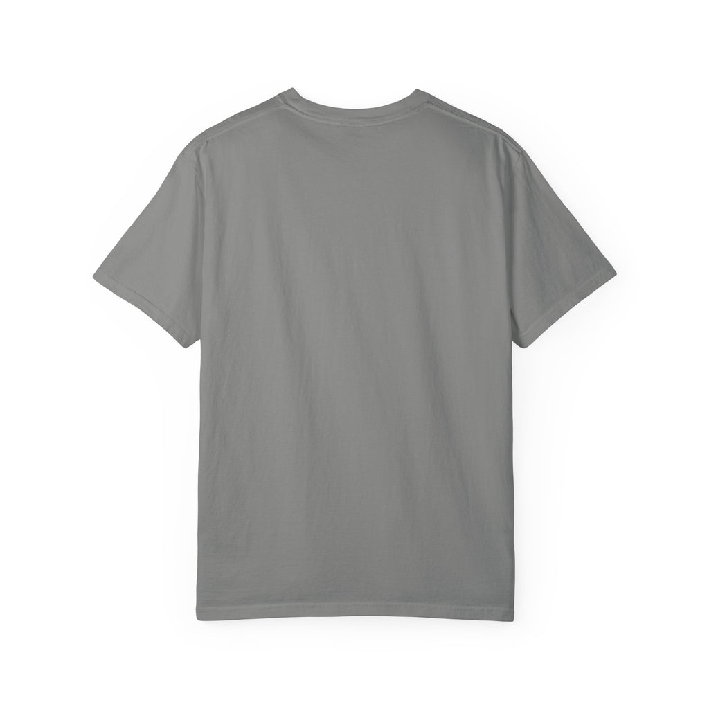Nature Jab Lab Tech Garage Scene T-Shirt — Scientist at Work Graphic Tee