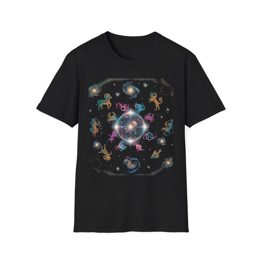 WKE WRLD Comfortable unisex zodiac T-shirt