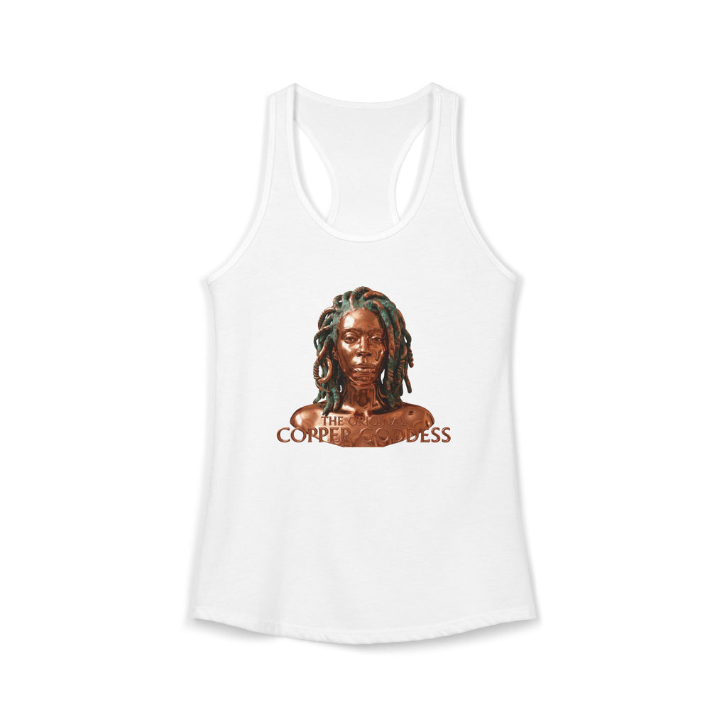 Copper Goddess Racerback Tank Top