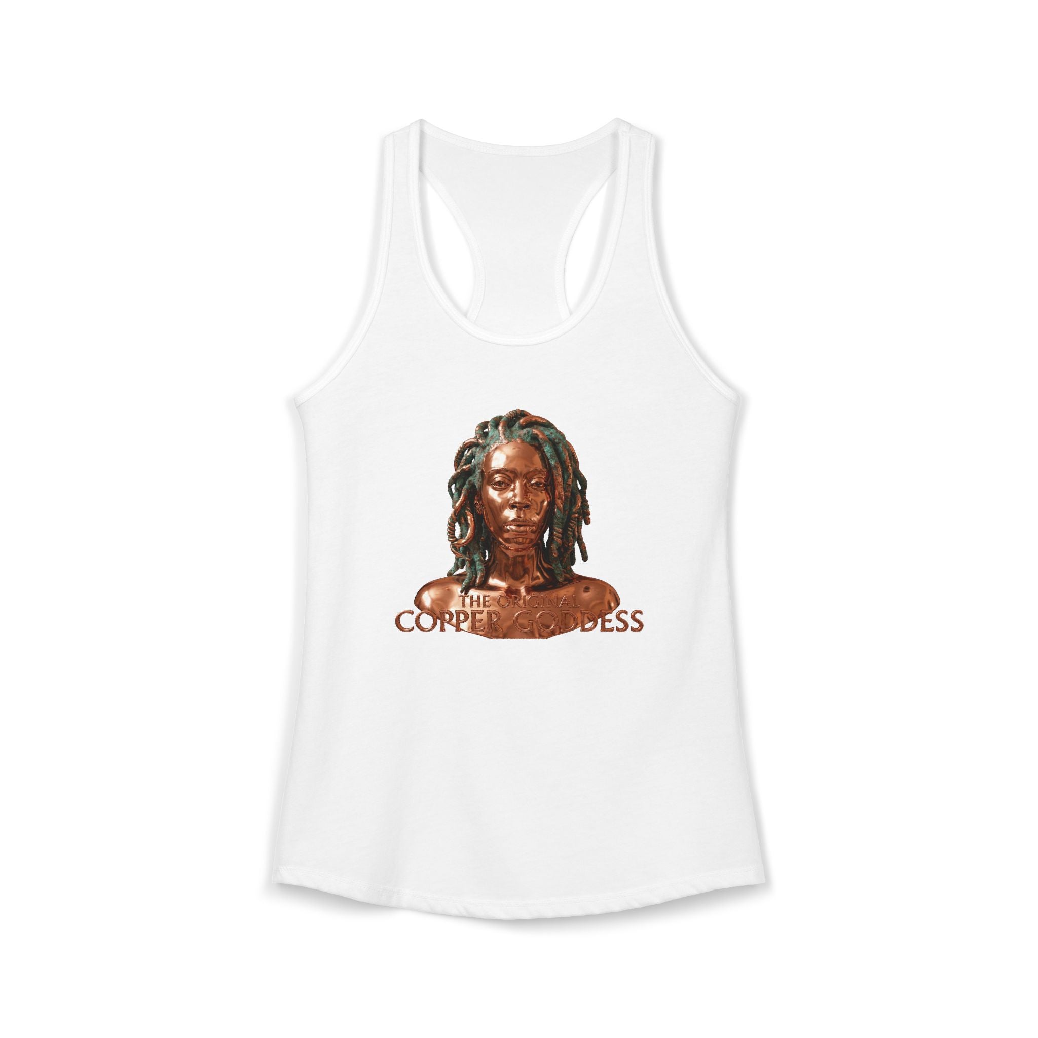 Copper Goddess Racerback Tank Top