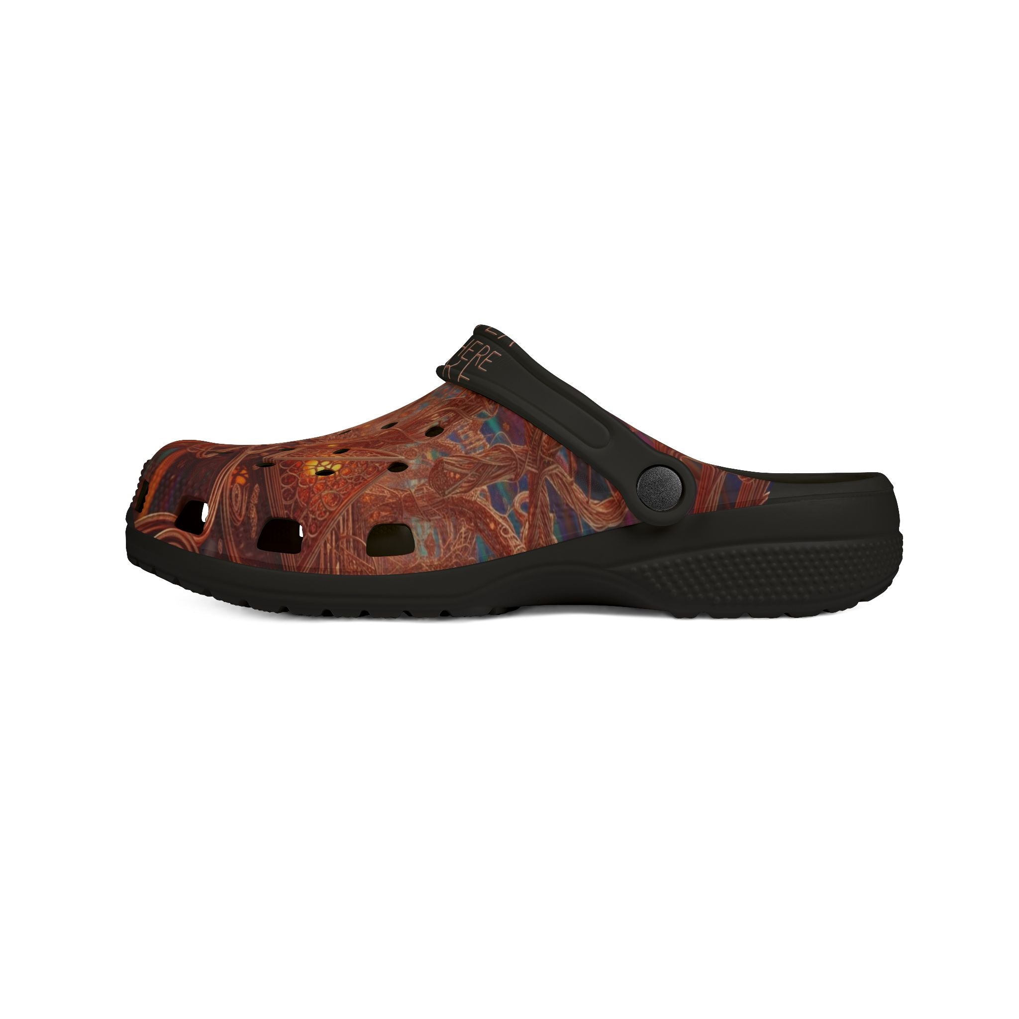 WKE WRLD Copper Inspired Crocs Design #2