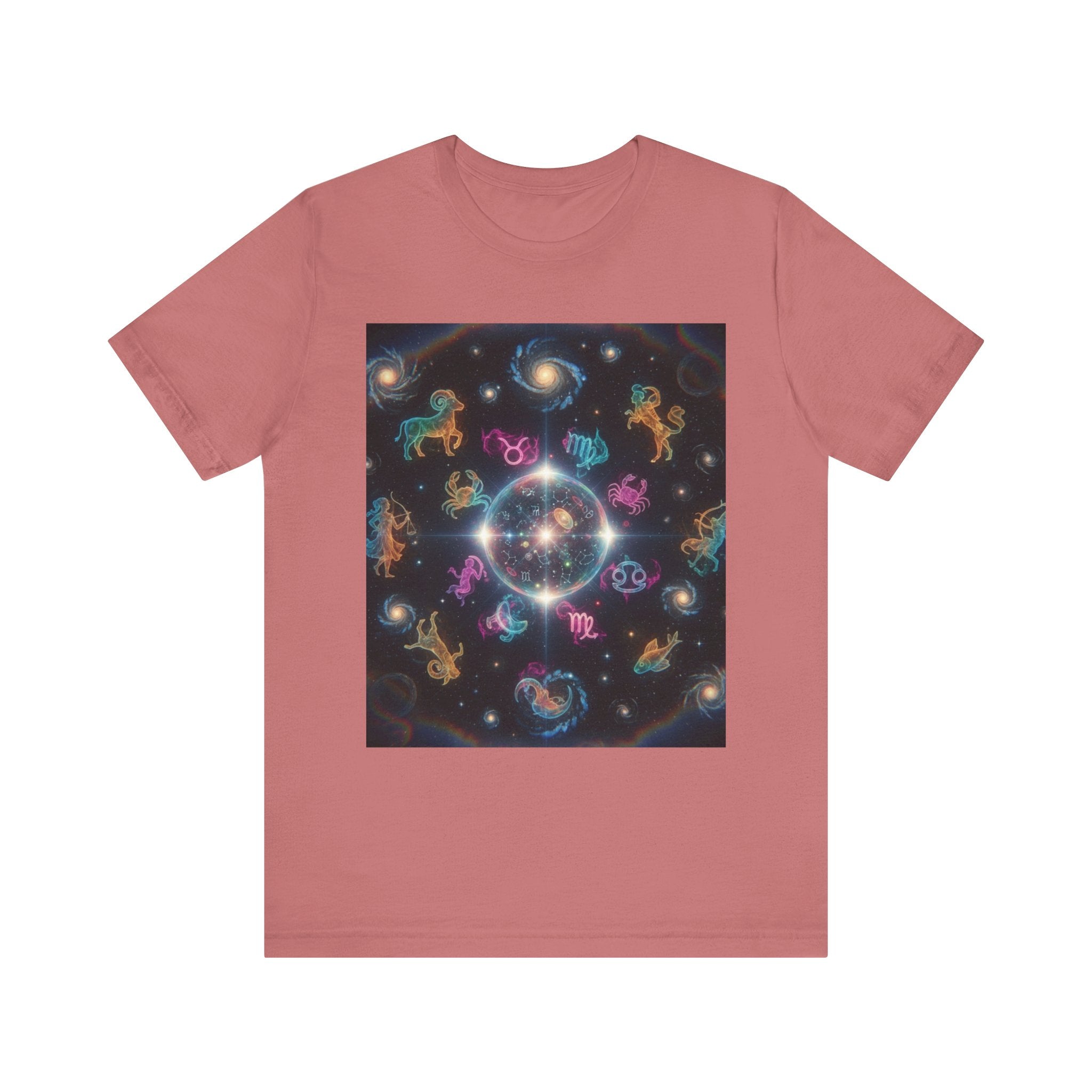 Unisex Zodiac Sign Short Sleeve Tee