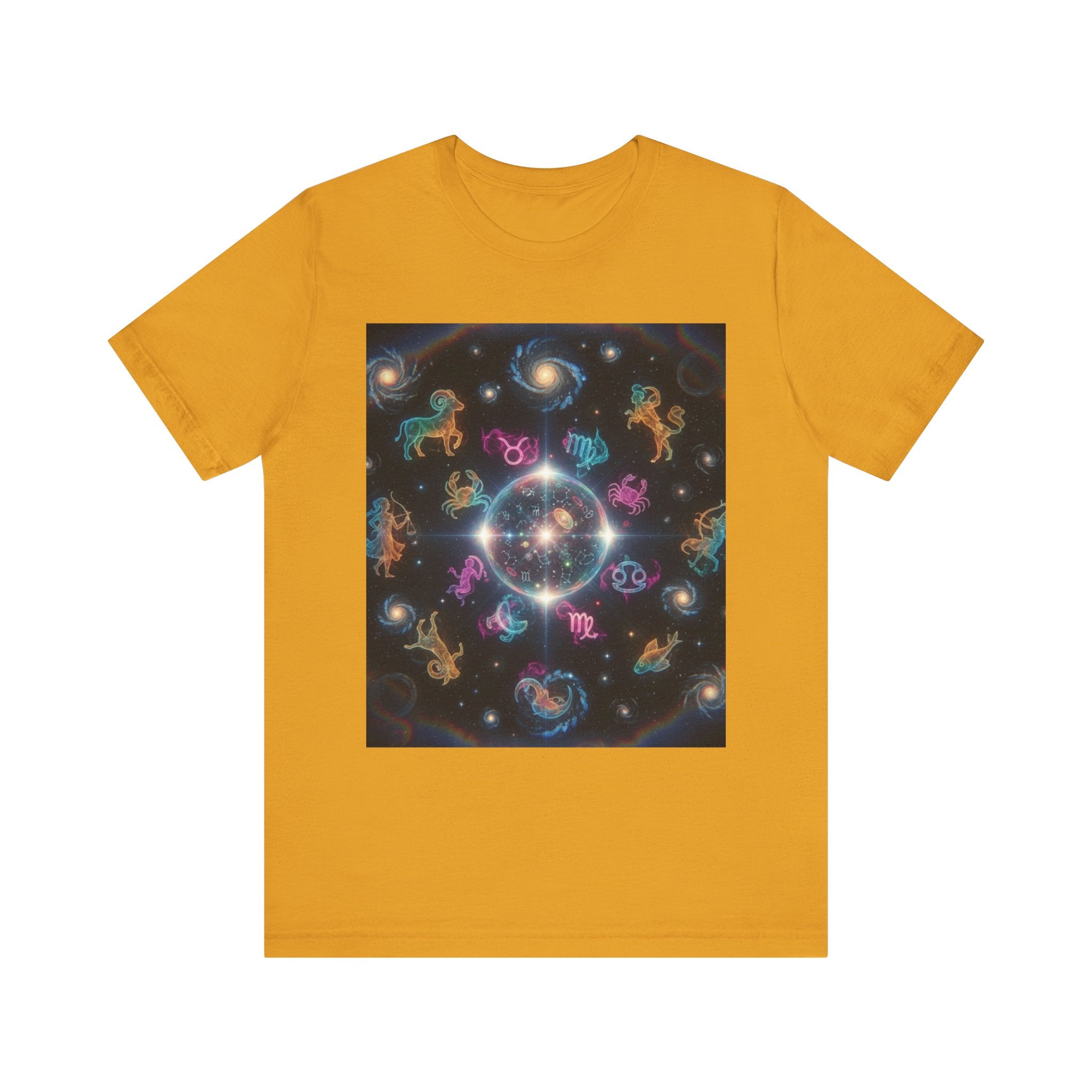 Unisex Zodiac Sign Short Sleeve Tee