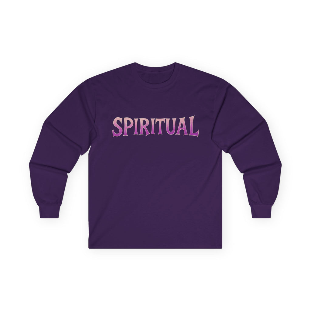 WKE WRLD Spiritual Unisex Long Sleeve Tee, Comfortable Casual Wear, Meditation Shirt, Gift for Yogis, Spirituality Apparel