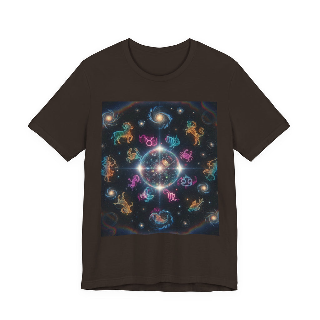 Unisex Zodiac Sign Short Sleeve Tee