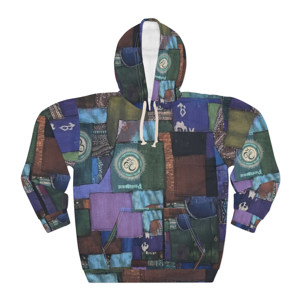 Patchwork Namaste Hoodie