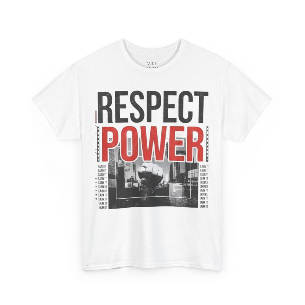 Respect Power Unisex Heavy Cotton Tee