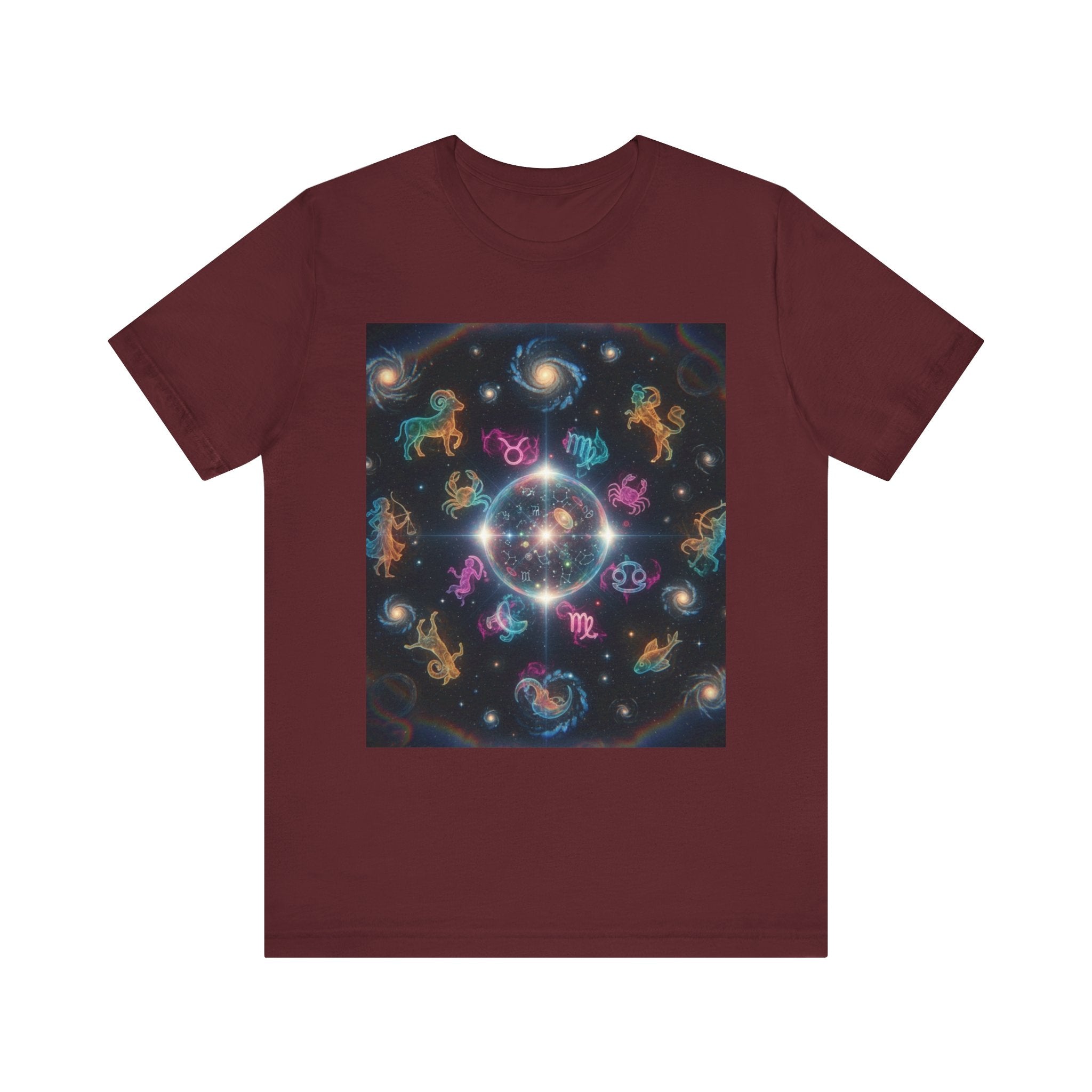 Unisex Zodiac Sign Short Sleeve Tee