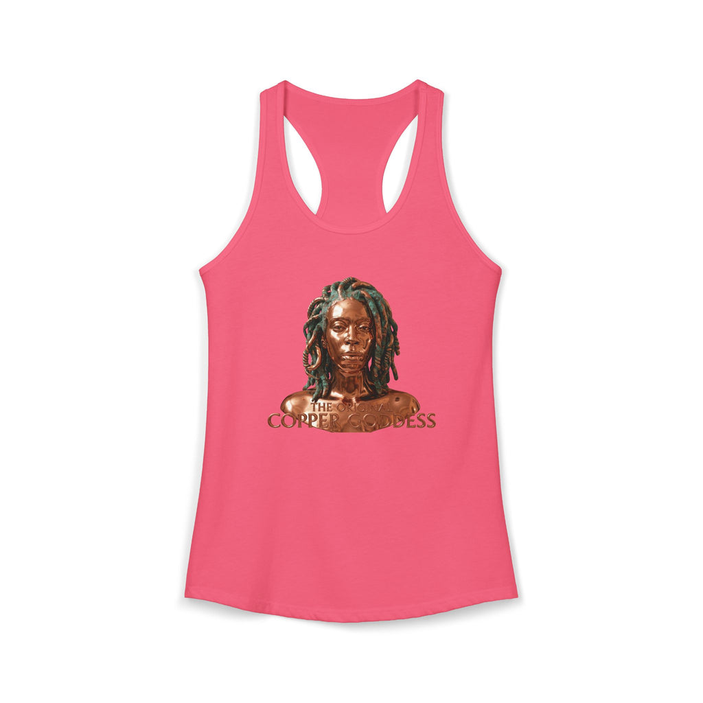 Copper Goddess Racerback Tank Top