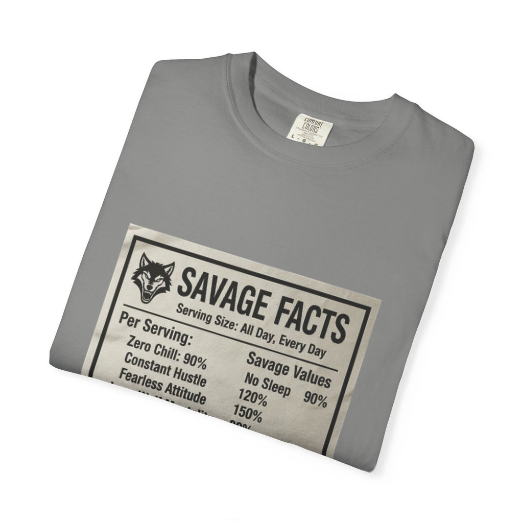 Savage Facts Unisex T-Shirt – Fun Graphic Tee for Casual Wear