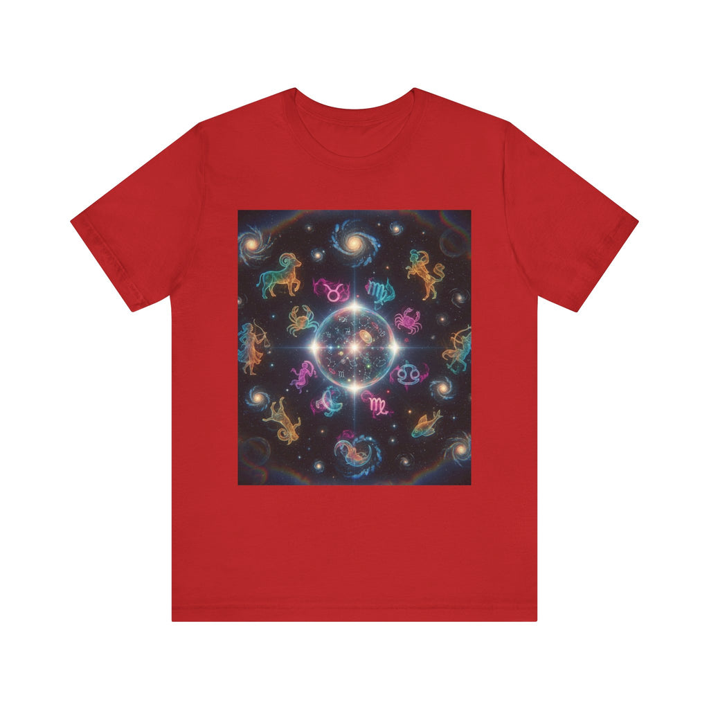 Unisex Zodiac Sign Short Sleeve Tee