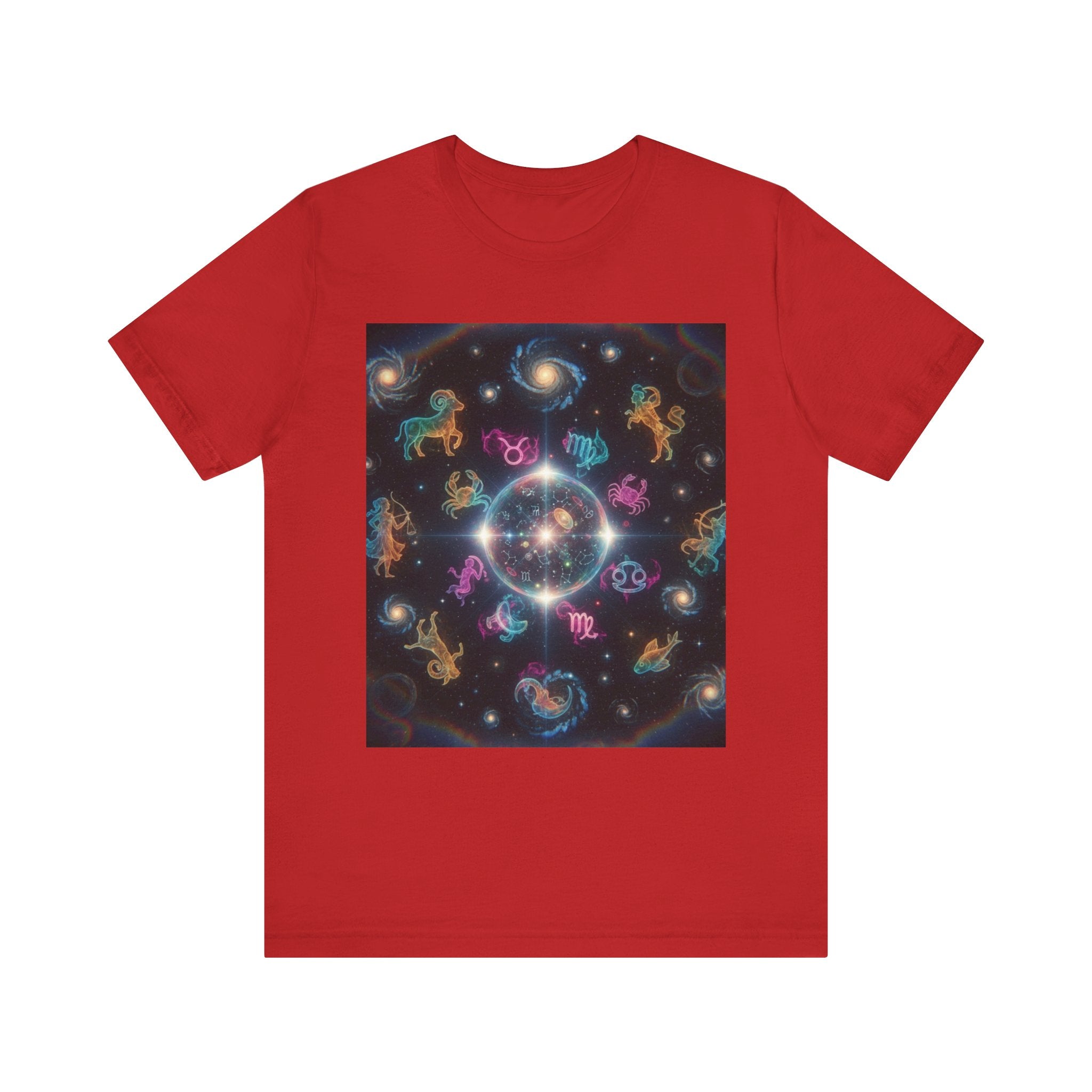 Unisex Zodiac Sign Short Sleeve Tee