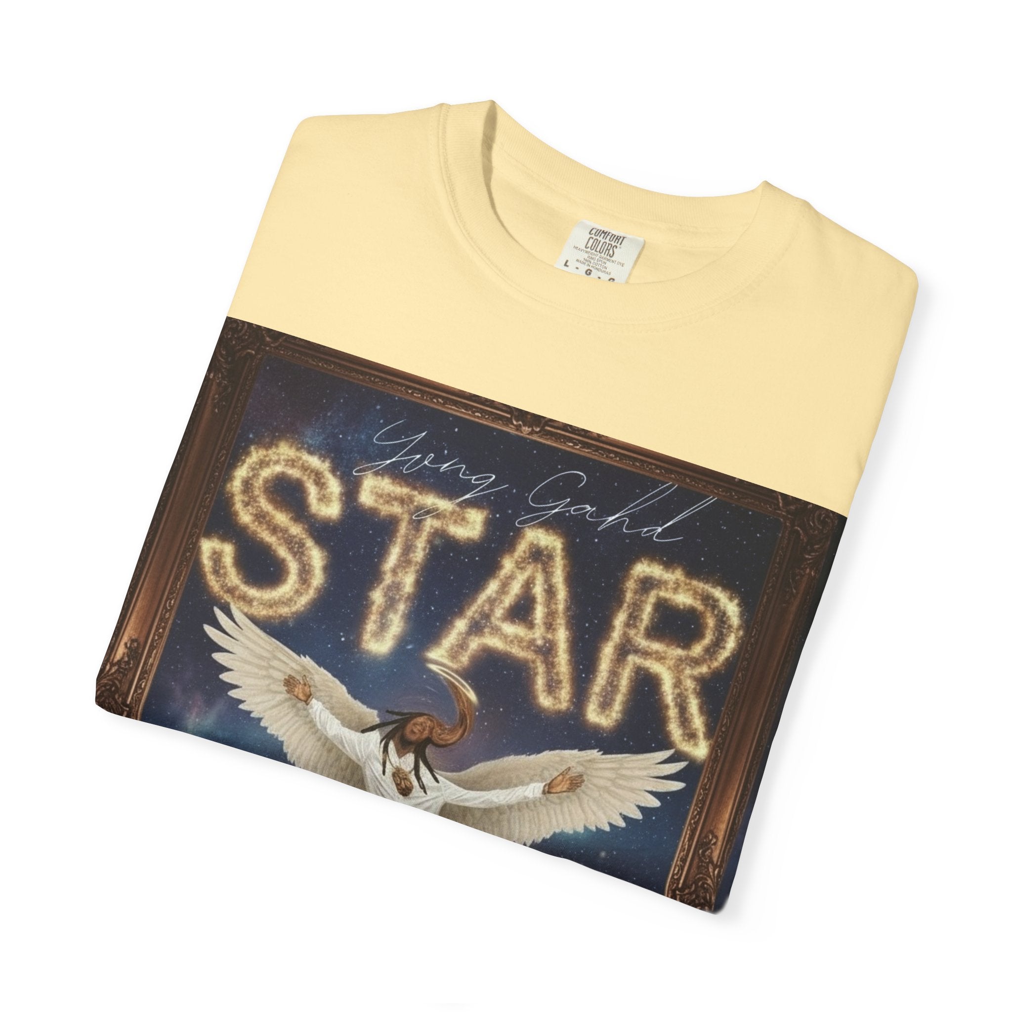 Star Angel Graphic T-Shirt — 'Star' Illustration Tee