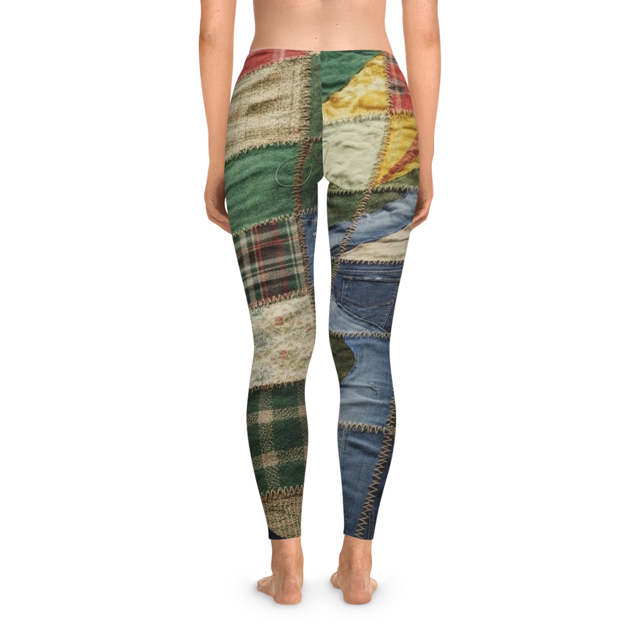 Patchwork Style Leggings