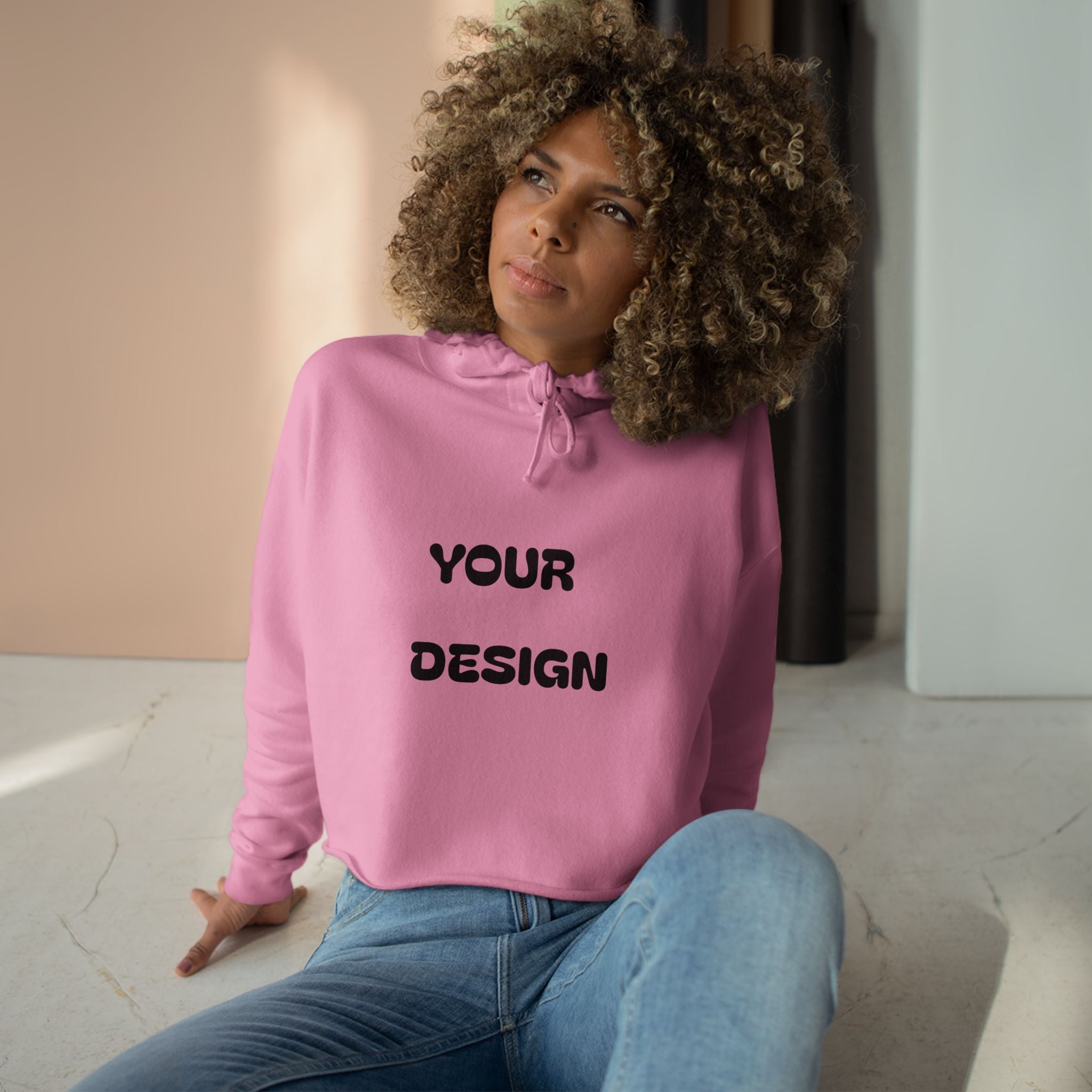 Customize Your Crop Hoodie for Comfort & Style, Casual Wear, Gift for Her, Trendy Layering, Athleisure Outfit