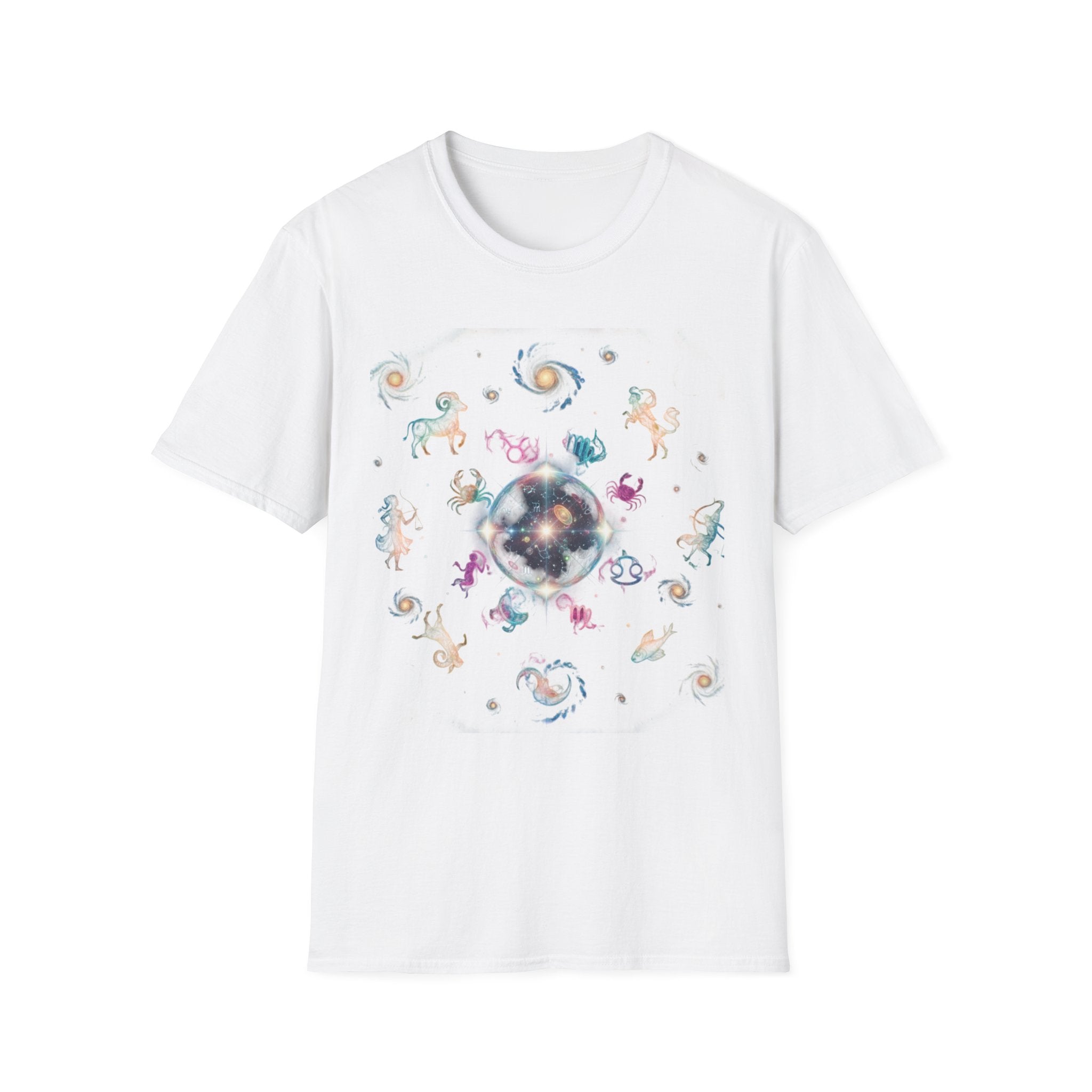 WKE WRLD Comfortable unisex zodiac T-shirt