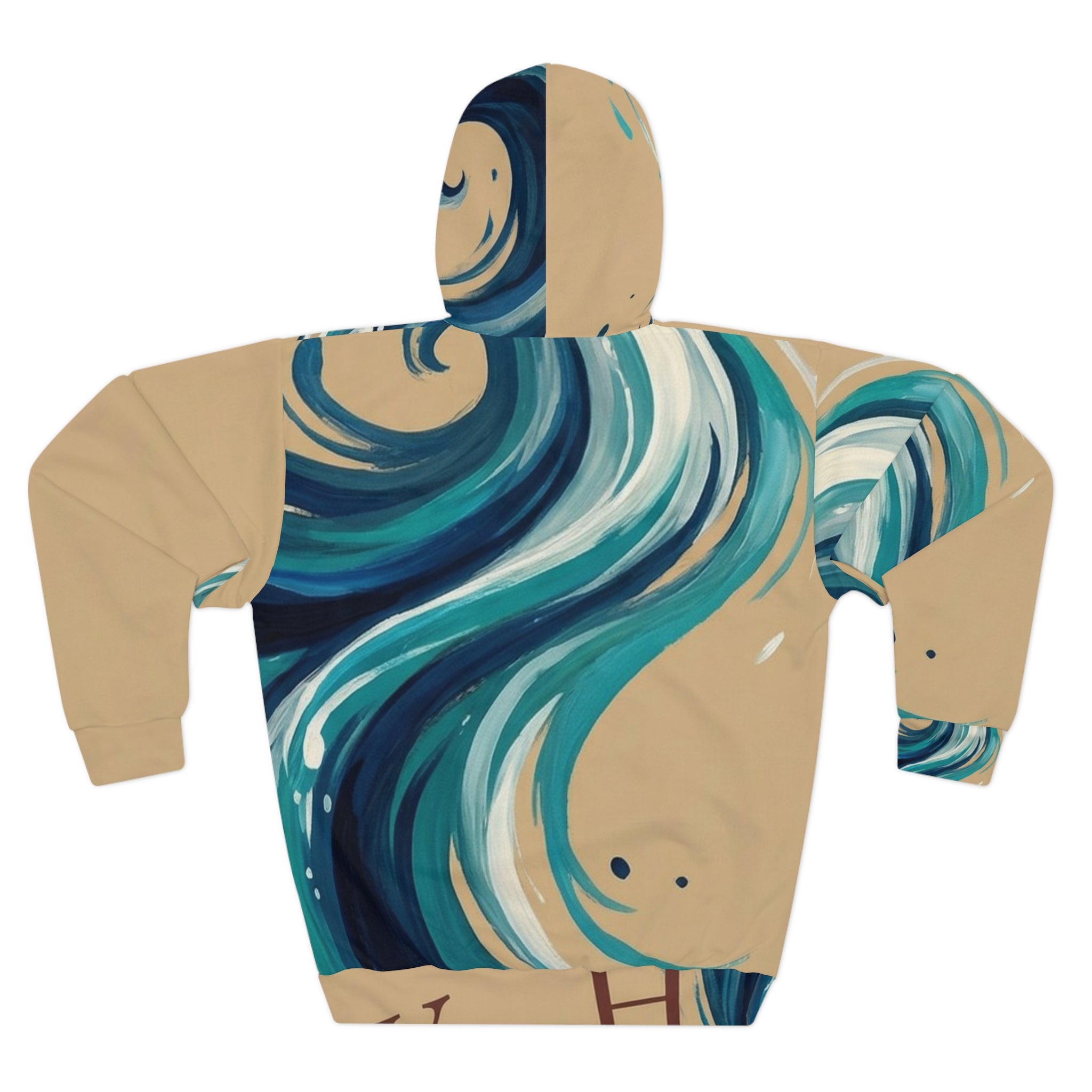 YHWH Pattern Hoodie