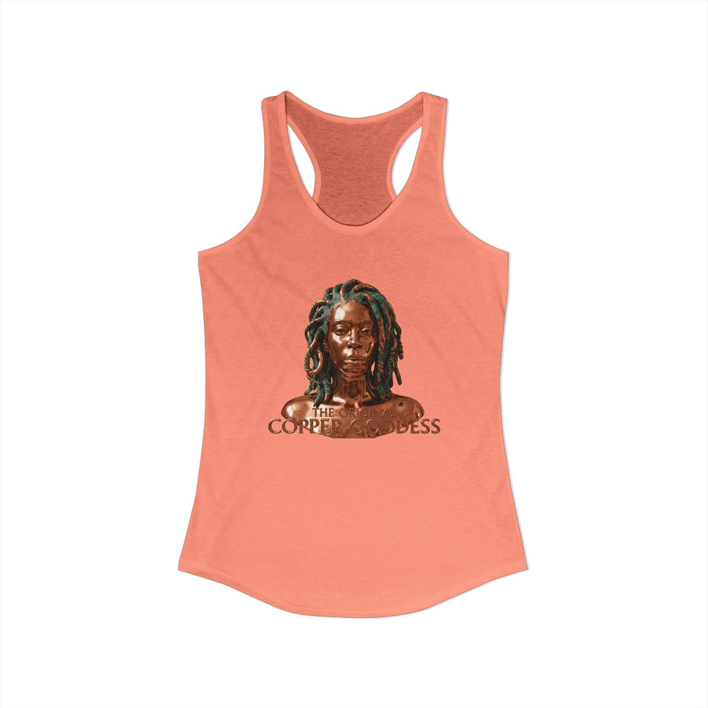 Copper Goddess Racerback Tank Top