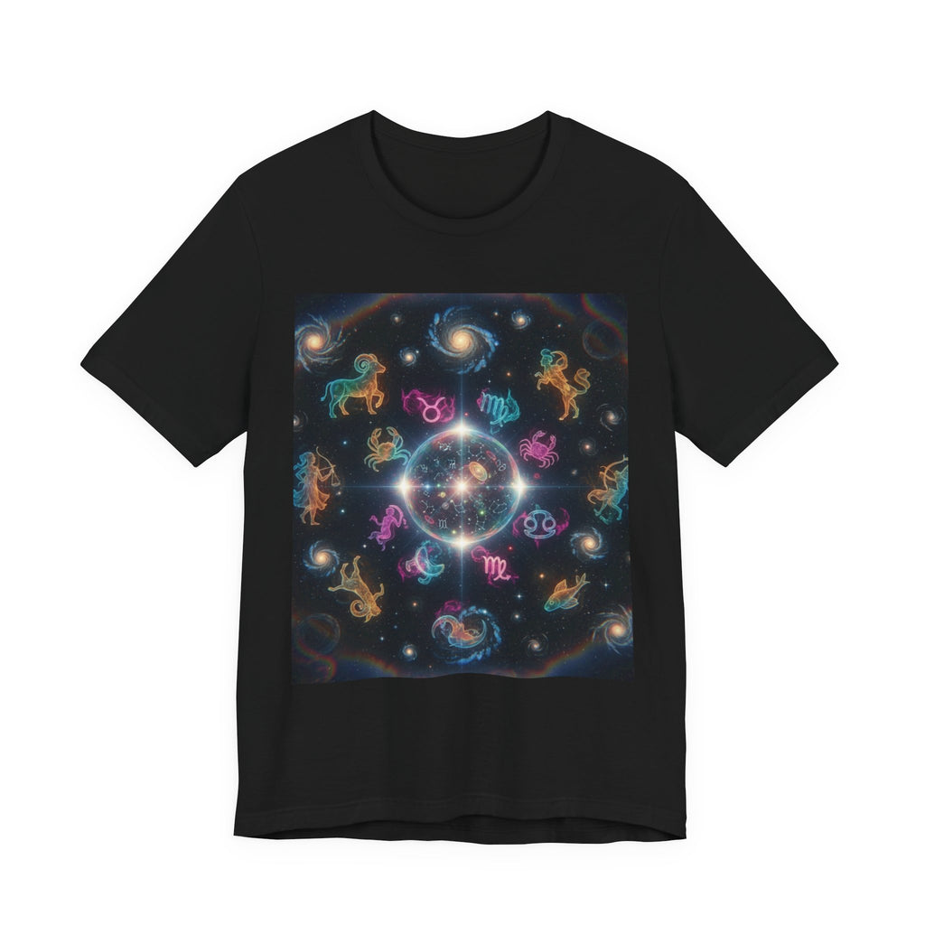 Unisex Zodiac Sign Short Sleeve Tee