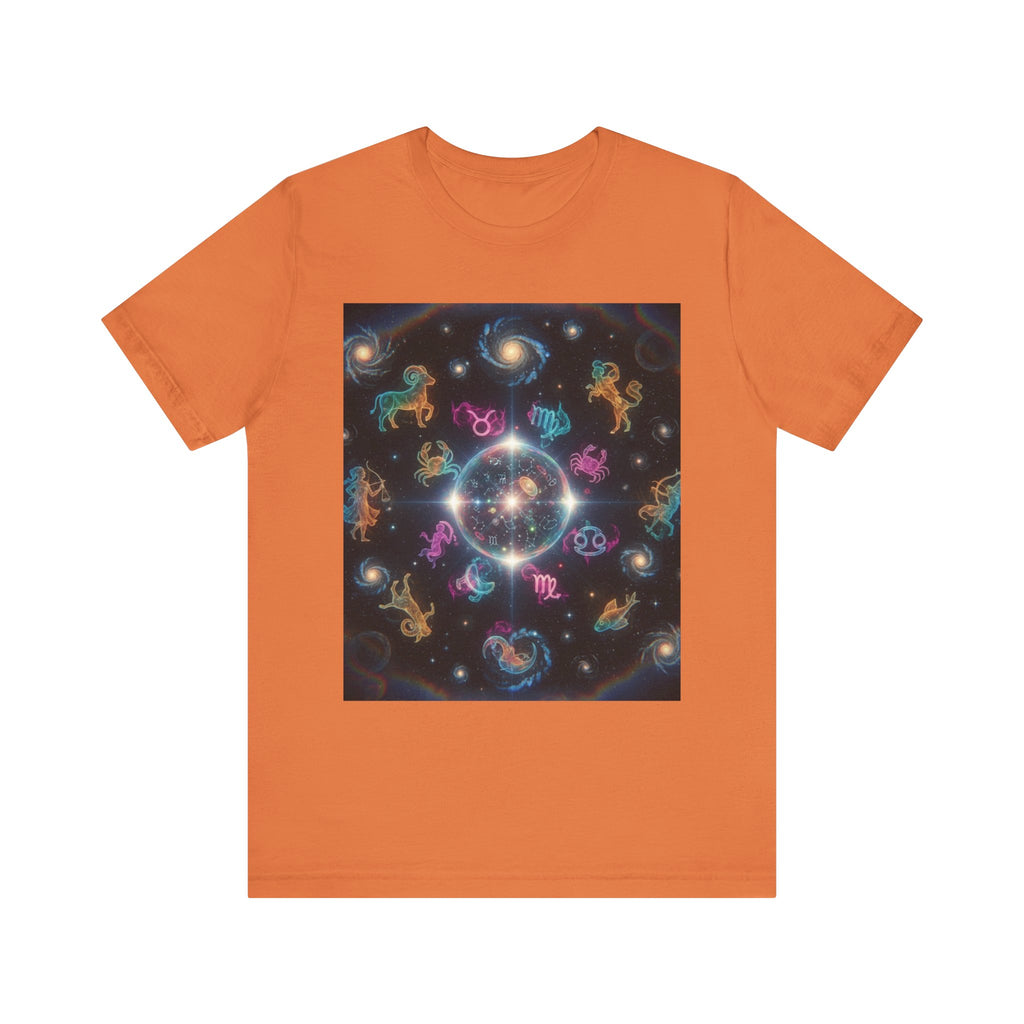 Unisex Zodiac Sign Short Sleeve Tee