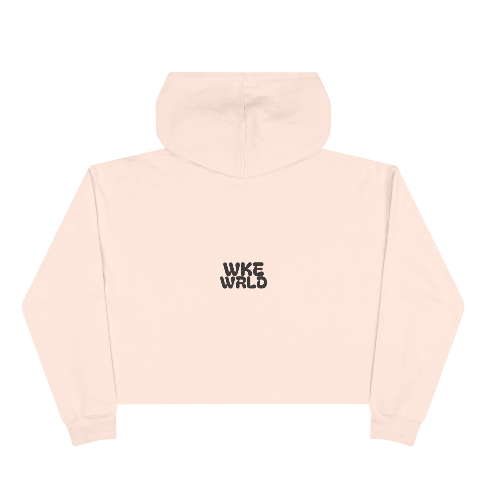 Awareness Crop Hoodie for Social Activists, Trendy Streetwear for Women, Unique Gift for Advocates, Comfortable Casual Wear