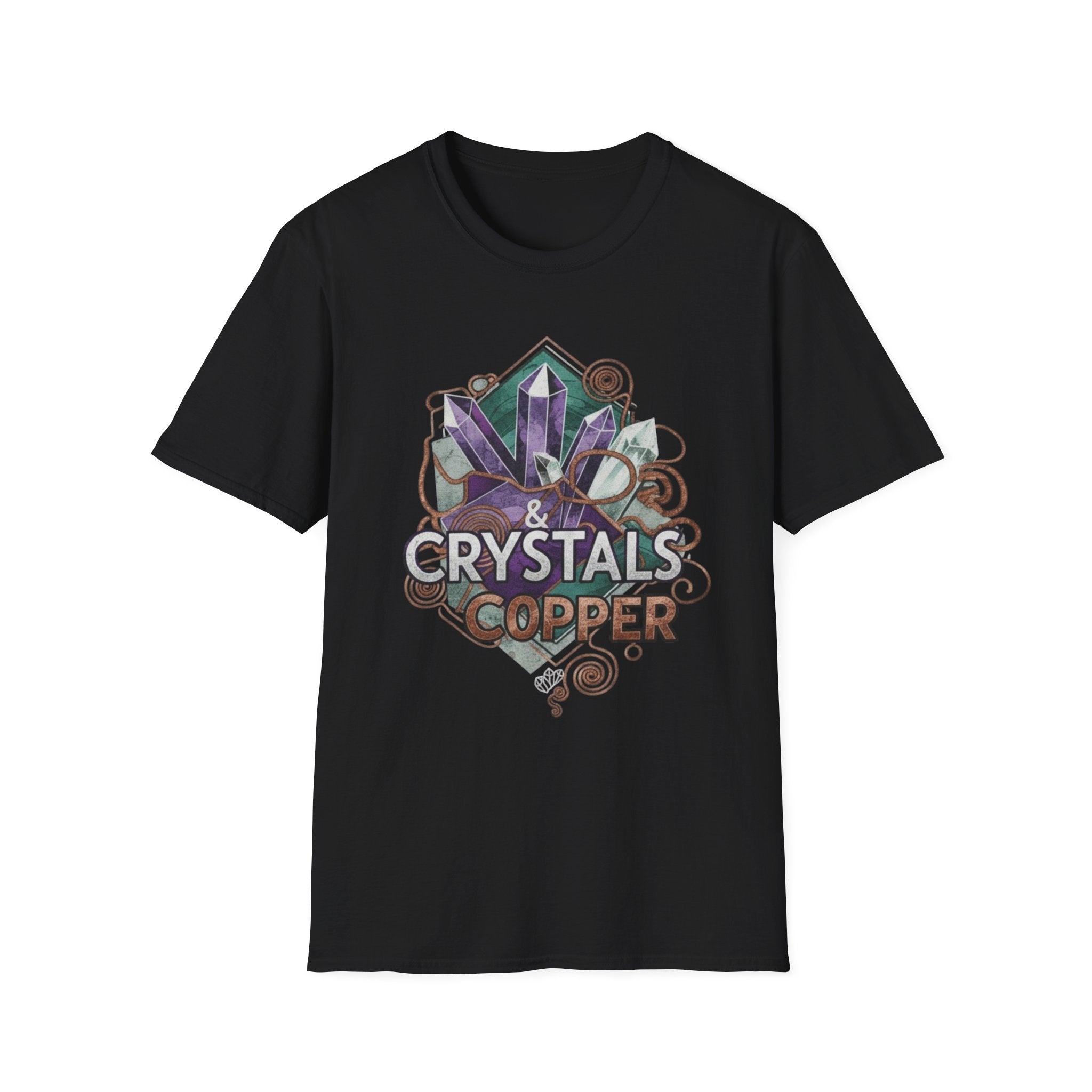 WKE WRLD Crystals And Copper T Shirt
