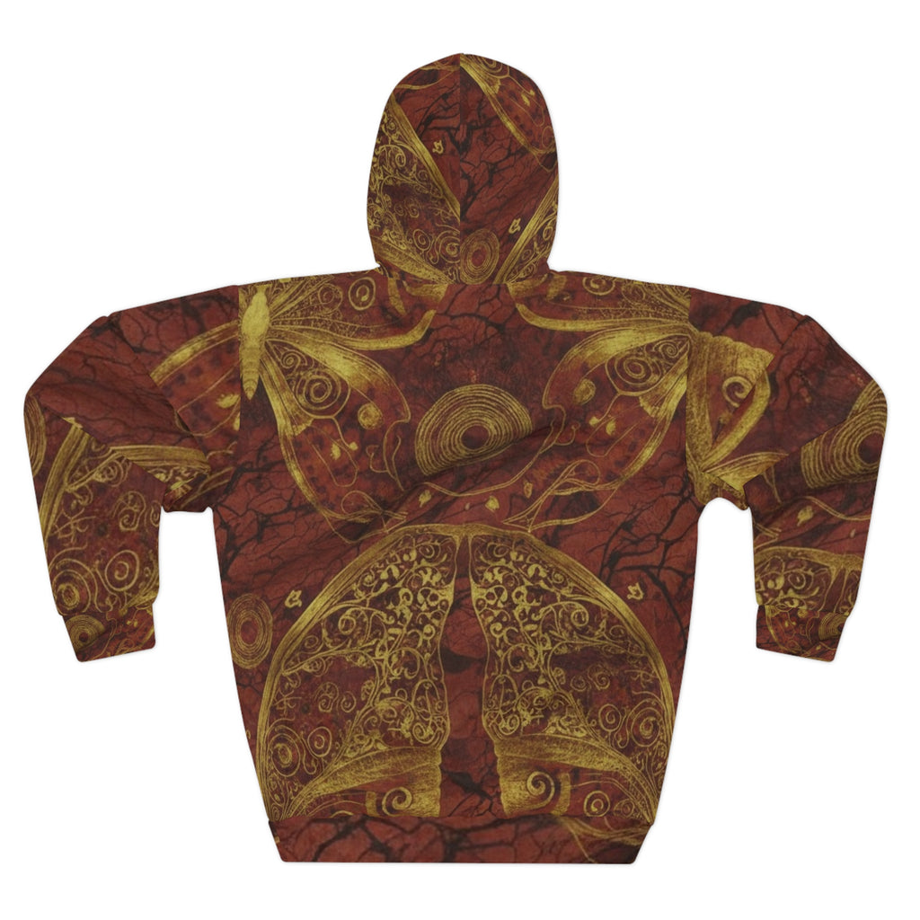 Artistic Butterfly Pattern Hoodie