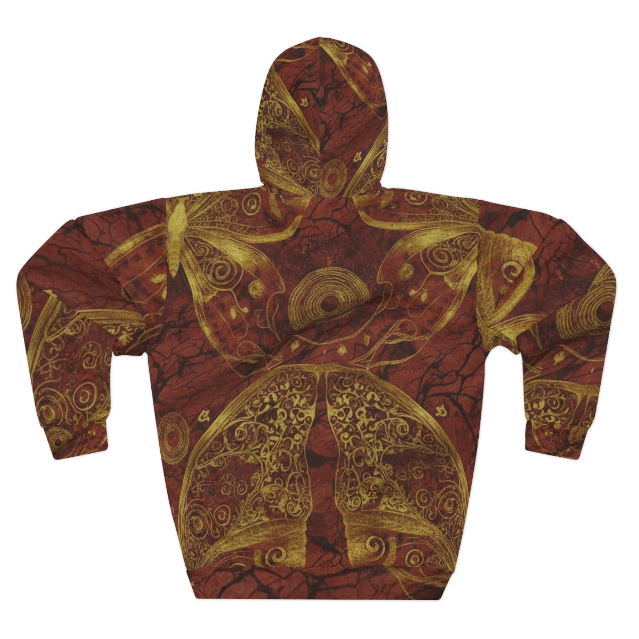 Artistic Butterfly Pattern Hoodie