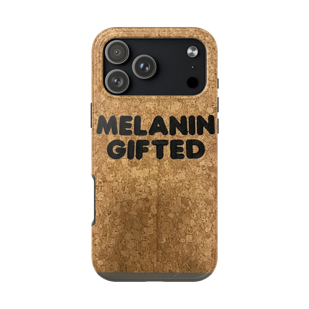 Melanin Gifted Tough Phone Cases, Black Culture Gift, Eco-Friendly Phone Case, Gift for Him, Gift for Her