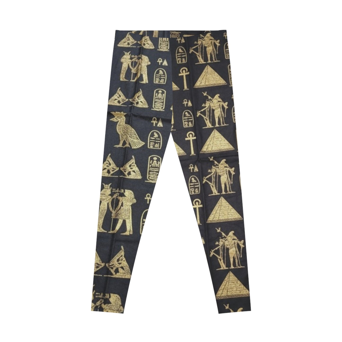 Egyptian Hieroglyphs Stretchy Leggings