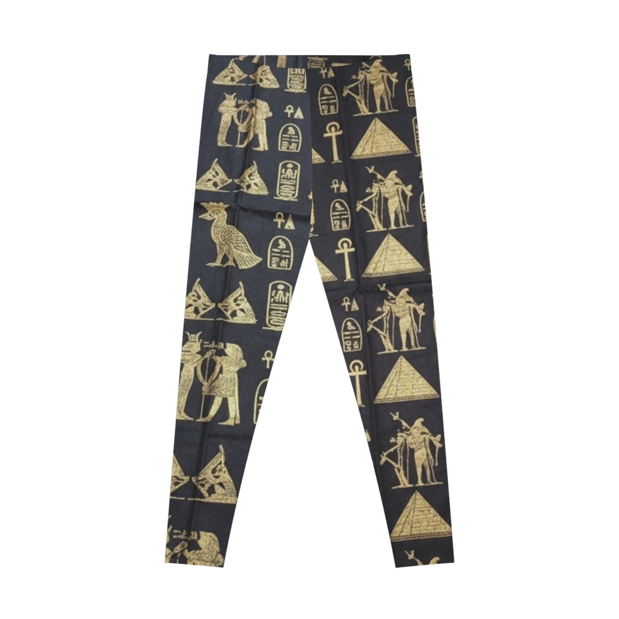 Egyptian Hieroglyphs Stretchy Leggings